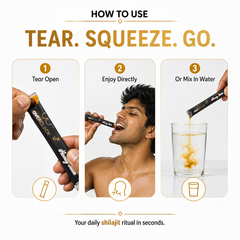 Shilajit Honey Sticks